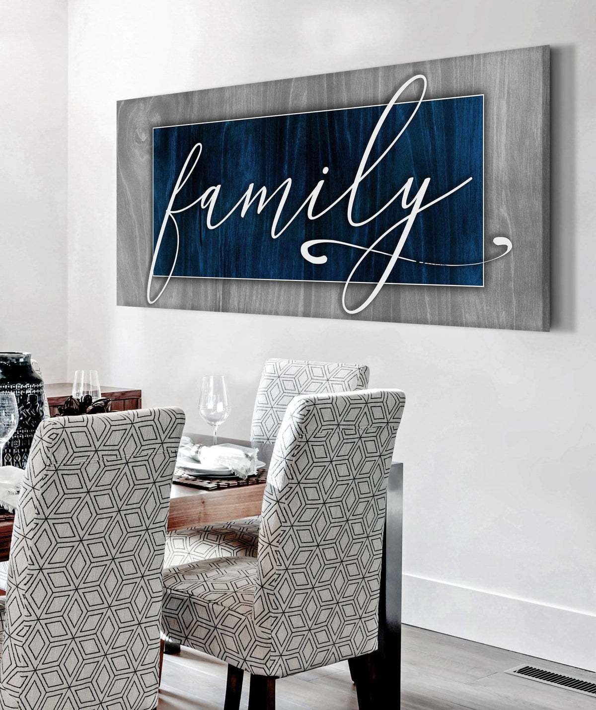 Family Canvas Wall Art – Inspirational Quote Home Décor
